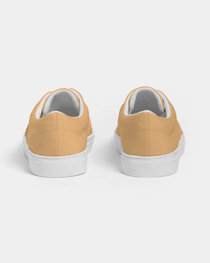 Pastel Orange Women's Canvas Sneakers | Women's | Bright Pastel Orange | C0M30Y60K0