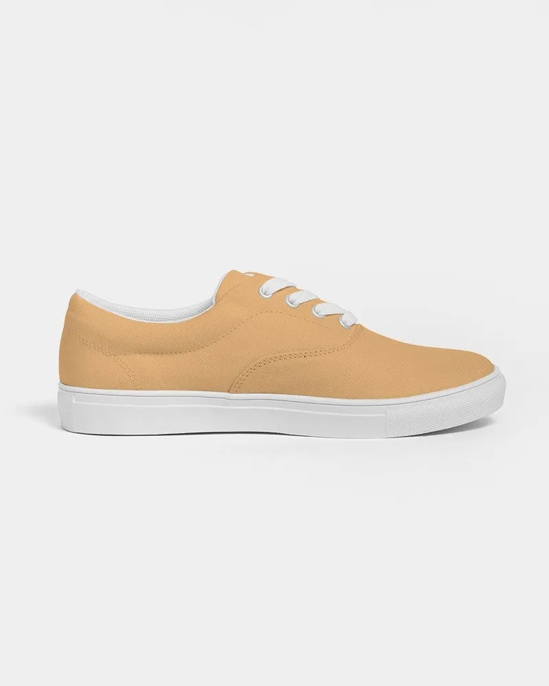 Pastel Orange Women's Canvas Sneakers | Women's | Bright Pastel Orange | C0M30Y60K0