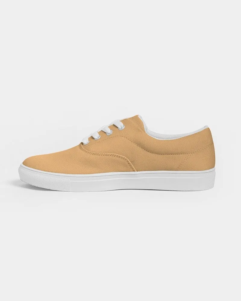 Pastel Orange Women's Canvas Sneakers | Women's | Bright Pastel Orange | C0M30Y60K0