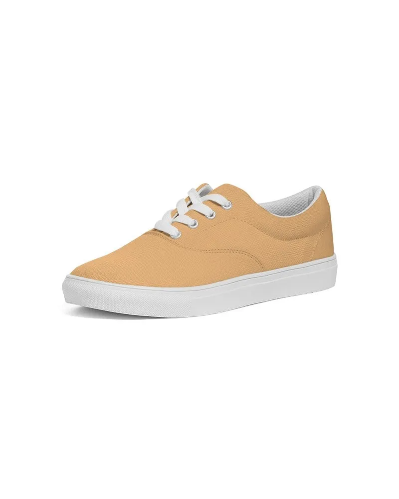 Pastel Orange Women's Canvas Sneakers | Women's | Bright Pastel Orange | C0M30Y60K0