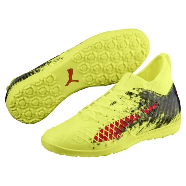 PUMA FUTURE 18.3 TT Turf Soccer Shoes - Fizzy Yellow