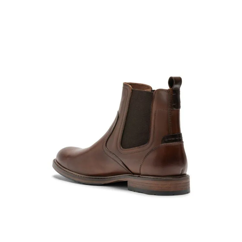 Rodd & Gunn Dargaville Leather Mens Chelsea Boot - Amaretto