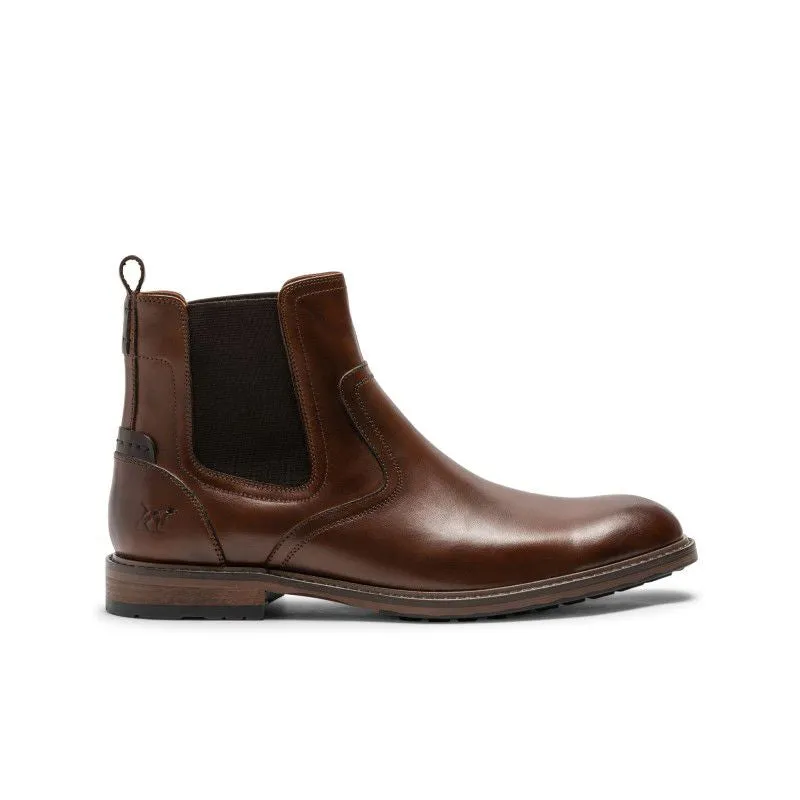 Rodd & Gunn Dargaville Leather Mens Chelsea Boot - Amaretto