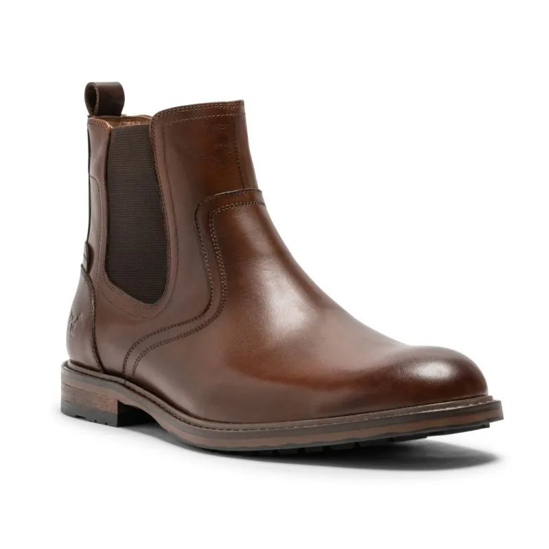 Rodd & Gunn Dargaville Leather Mens Chelsea Boot - Amaretto