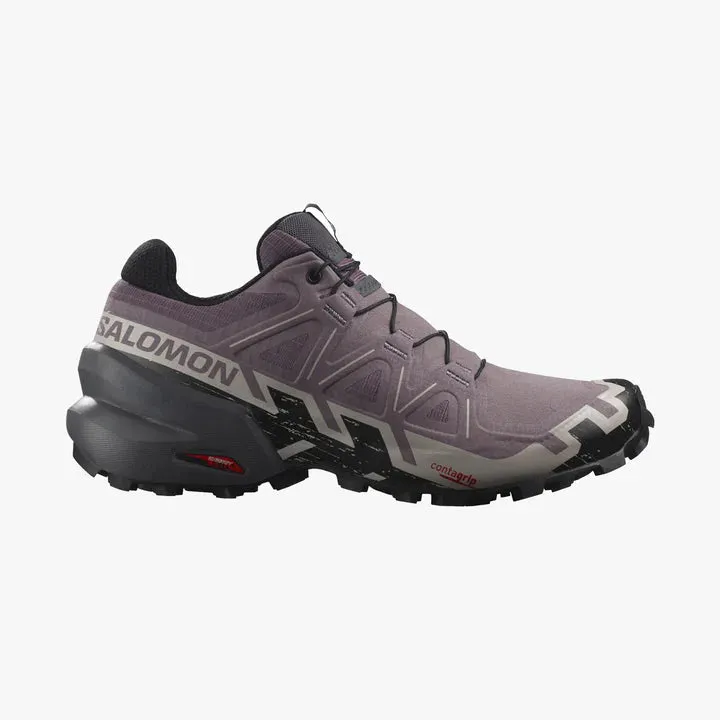 Salomon Speedcross 6 Shoes (Women's) Moonscape/Black/Ashes Of Roses