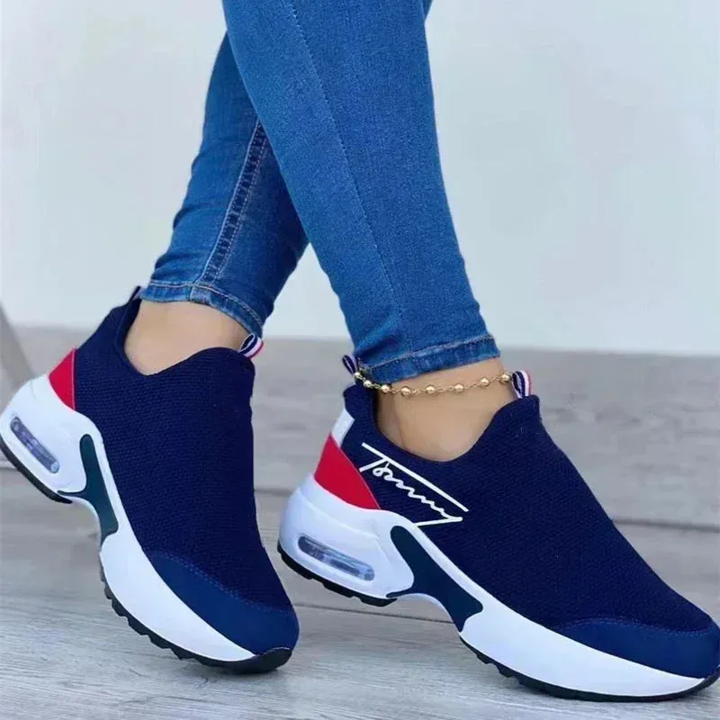 Summer New Sneakers Women Shoes Fashion Tennis Canvas Shoes  Female Casual Shoes Ladies Sport Shoes Platform Hollow Out Shoes