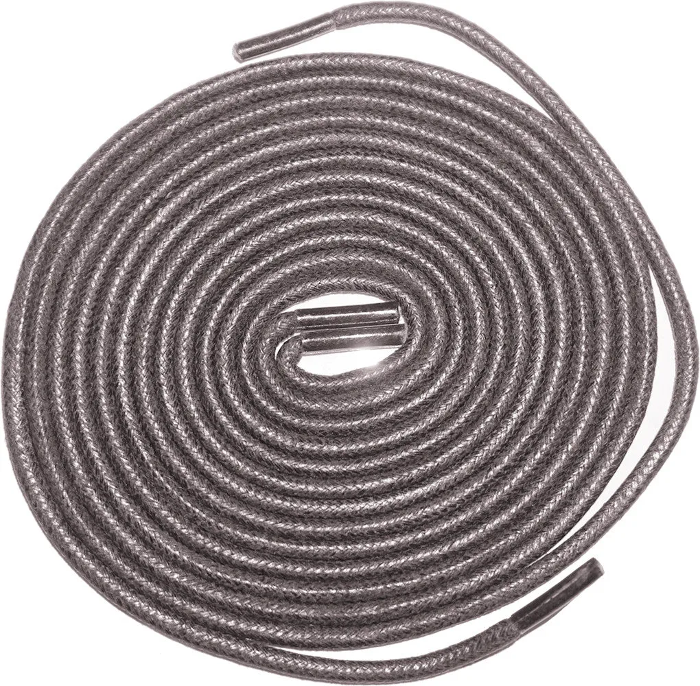 [Taupe Grey] - Round Waxed Cotton Shoelaces