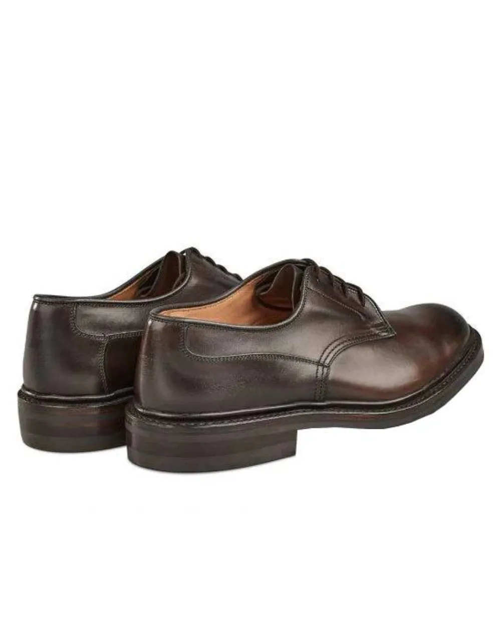 Trickers Woodstock Dainite Sole Plain Derby Shoes