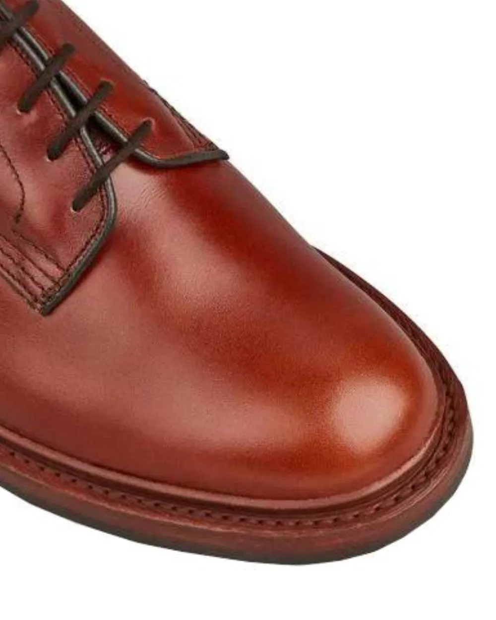 Trickers Woodstock Dainite Sole Plain Derby Shoes